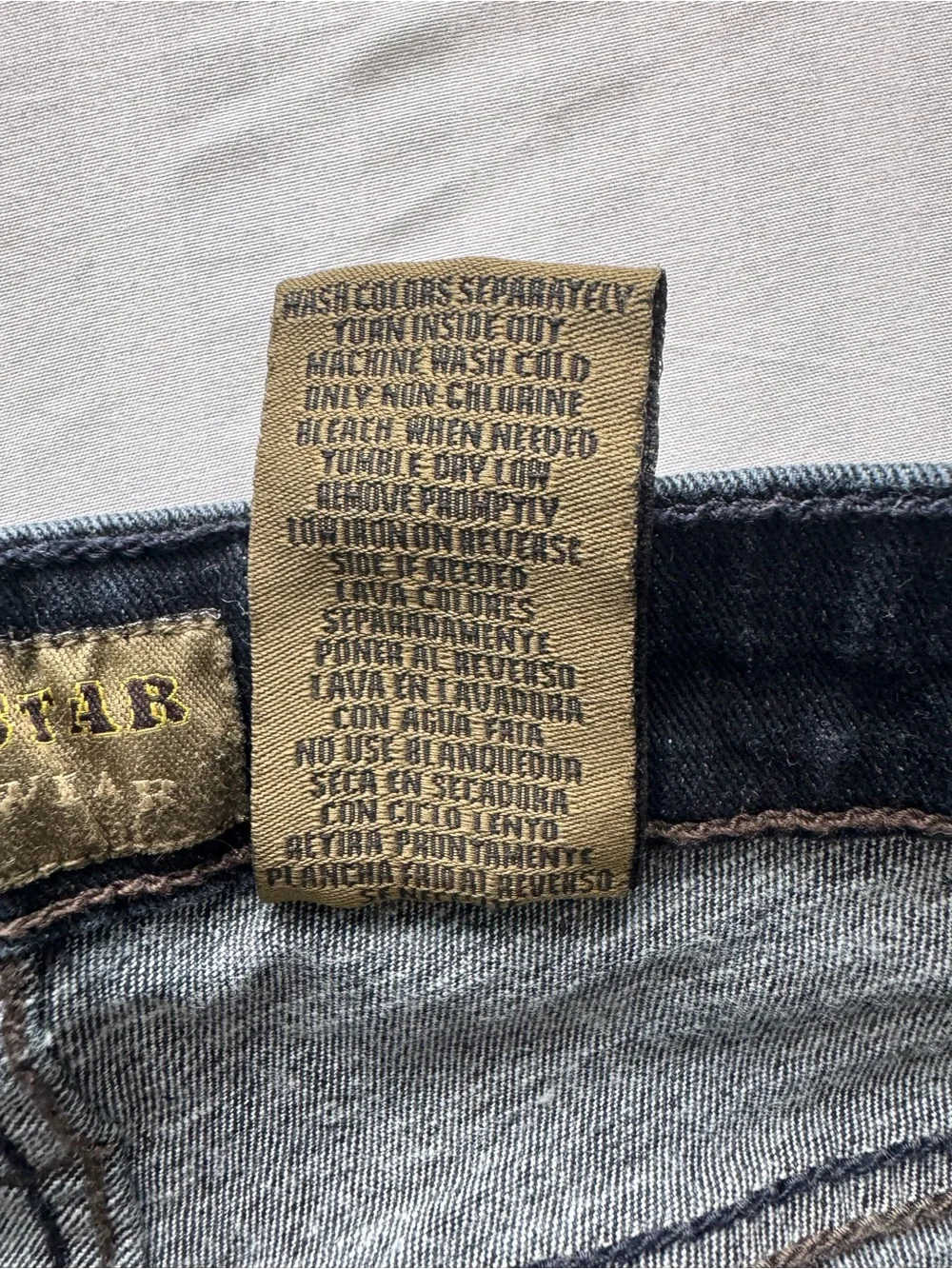 Urban Star Men's Stretch relaxed fit straight leg 130903Jeans, Size 32Wx30L